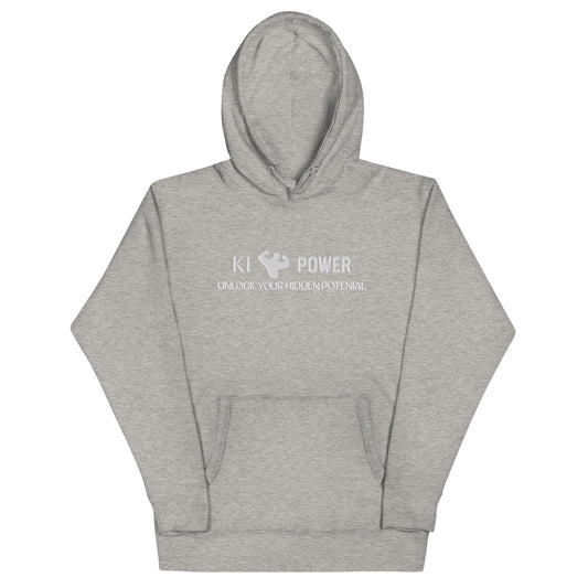 Ki Power Logo 2 Hoodie (White Logo)